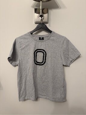 Overtime Kids Gray Short Sleeve Tee with Black Logo
